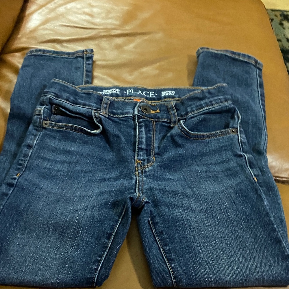 The Children's Place Boy’s Dark Blue Skinny Jeans size 8